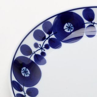 ブルーム プレートM ペアセット／白山陶器 （はくさんとうき）｜愛着を